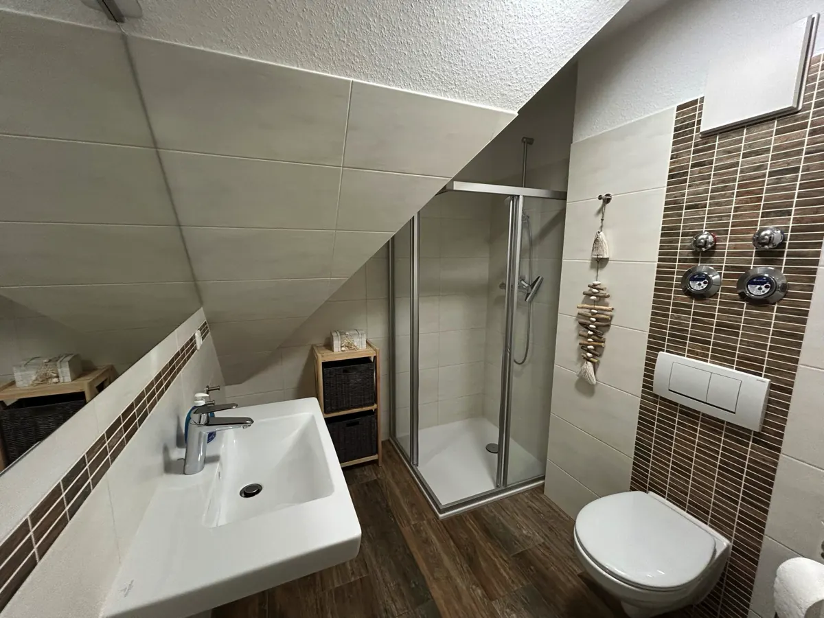 Bad der Ferienwohnung Nr. 9