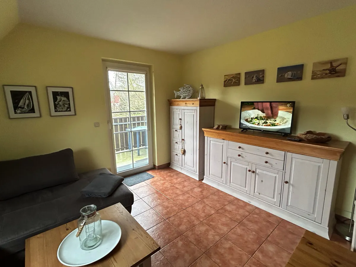 Wohnzimmer der Ferienwohnung Nr. 9