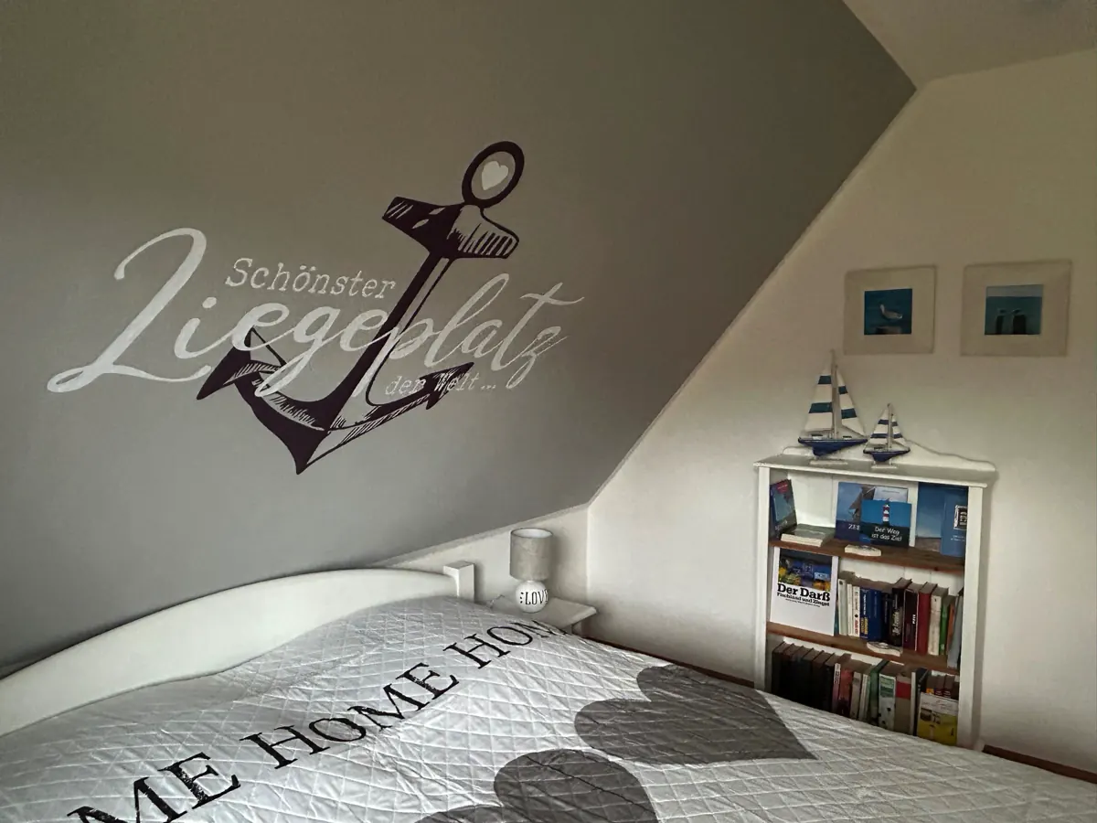 Schlafzimmer der Ferienwohnung Nr. 9