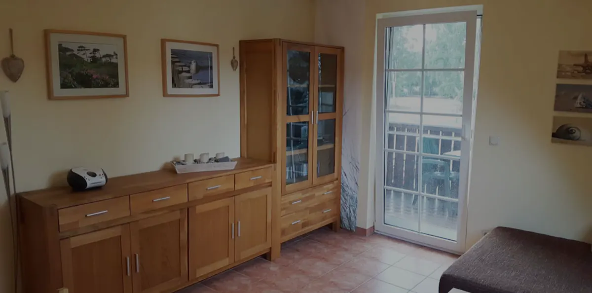 Wohnzimmer der Ferienwohnung Nr. 7